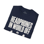 Headphones In World Off