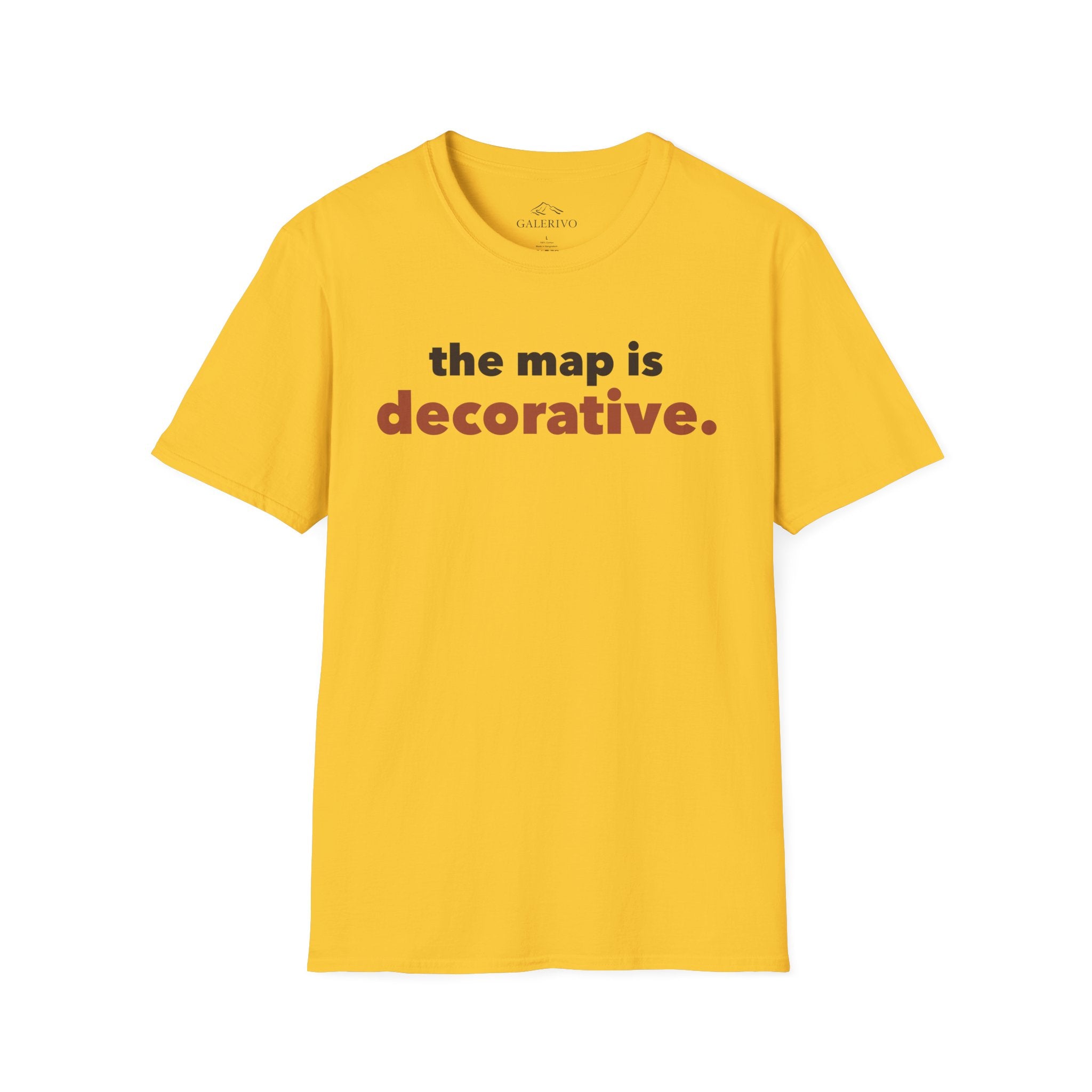 The Map Is Decorative T-Shirt