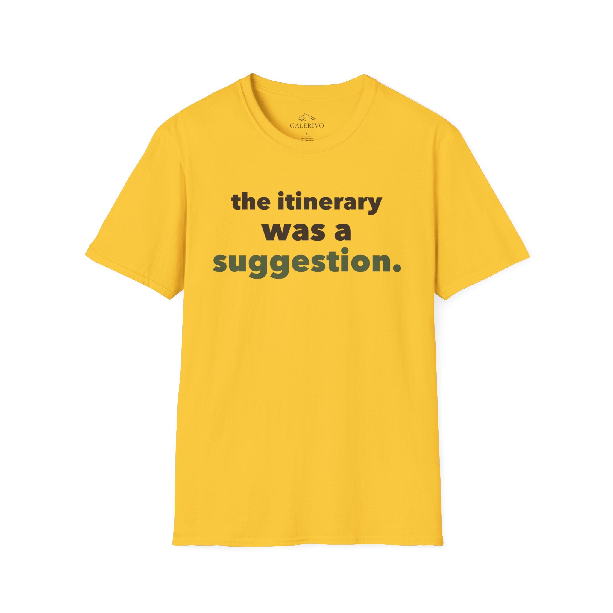 Itinerary Suggestion T-Shirt