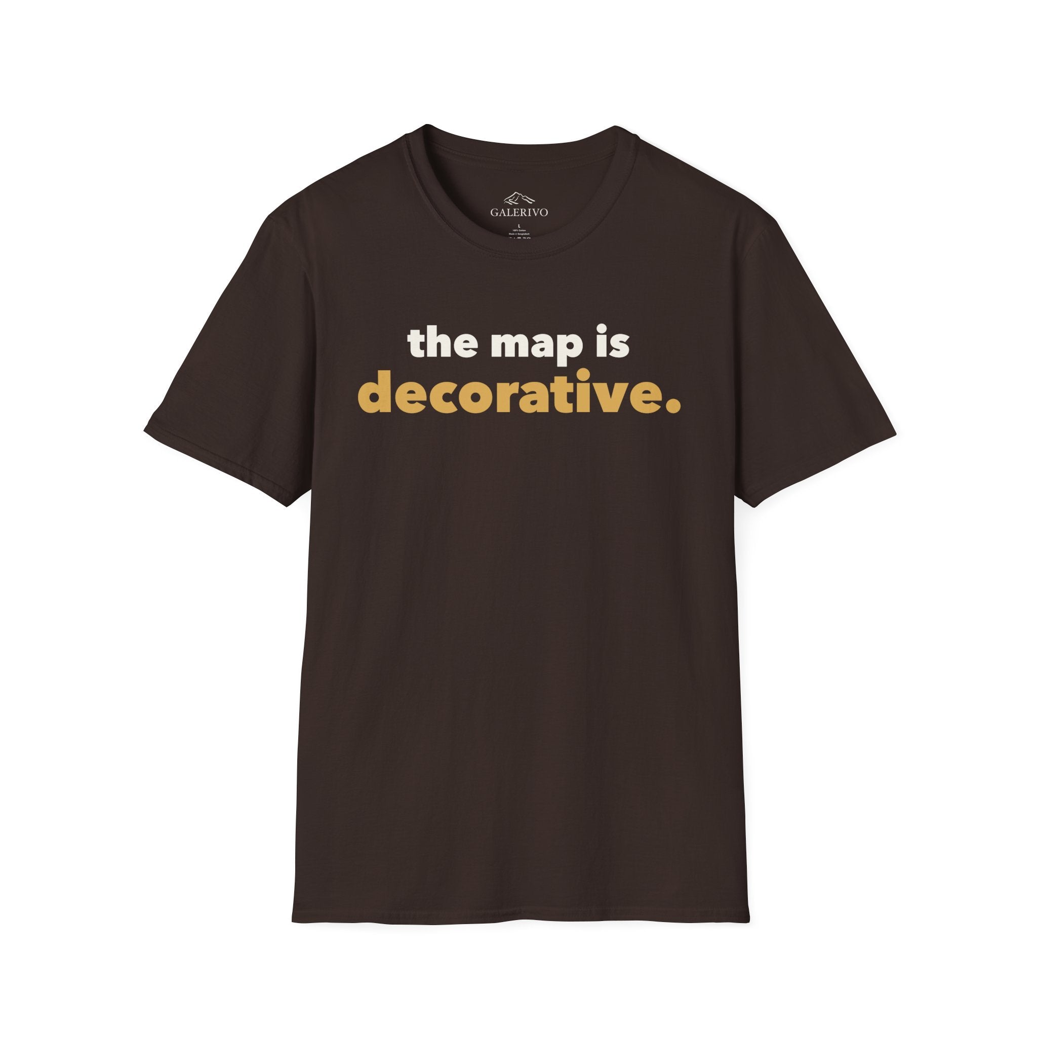 The Map Is Decorative T-Shirt