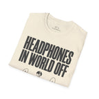 Headphones In World Off