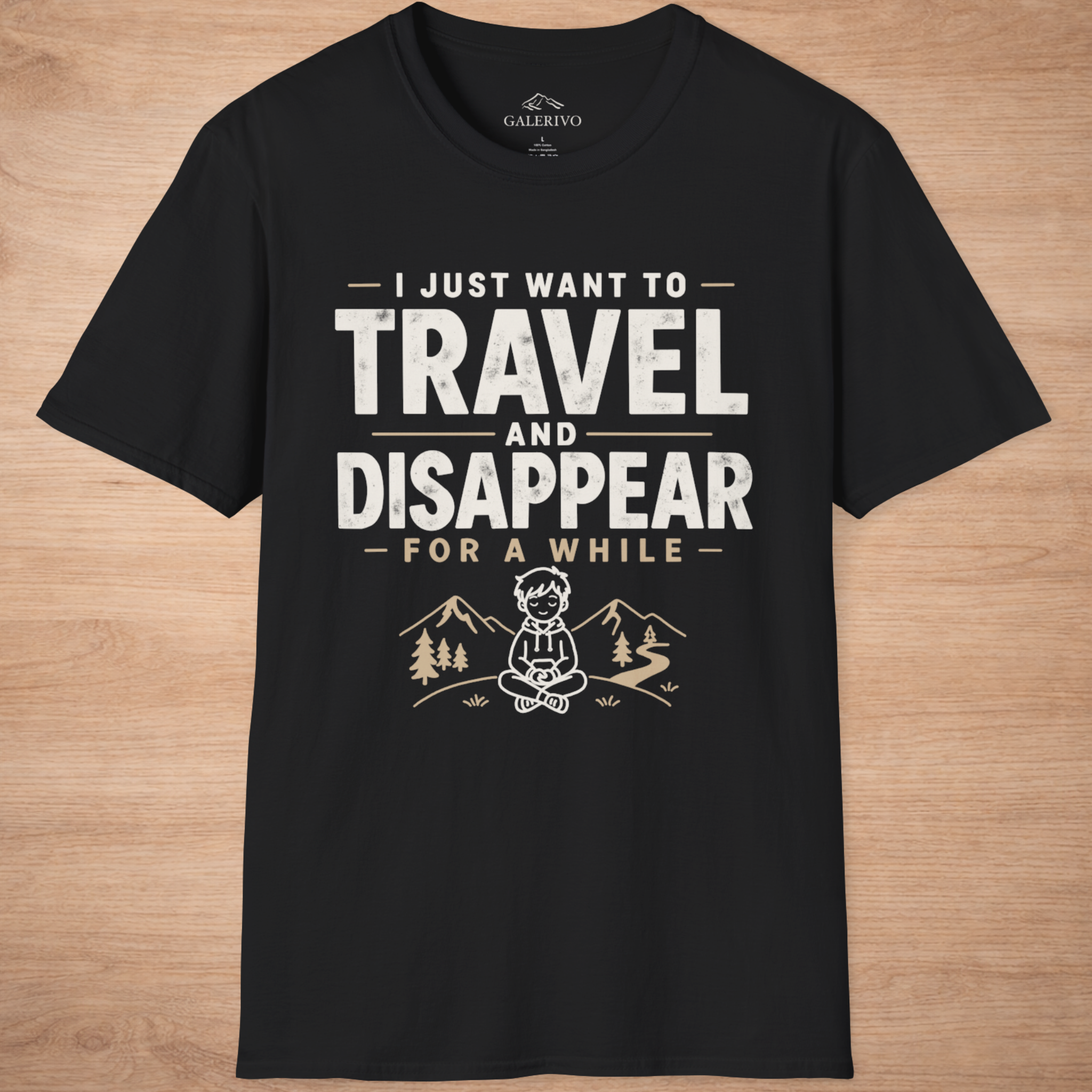 I Just Want To Travel And Disappear For A While