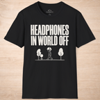 Headphones In World Off