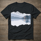 Lake Cabin Reflection