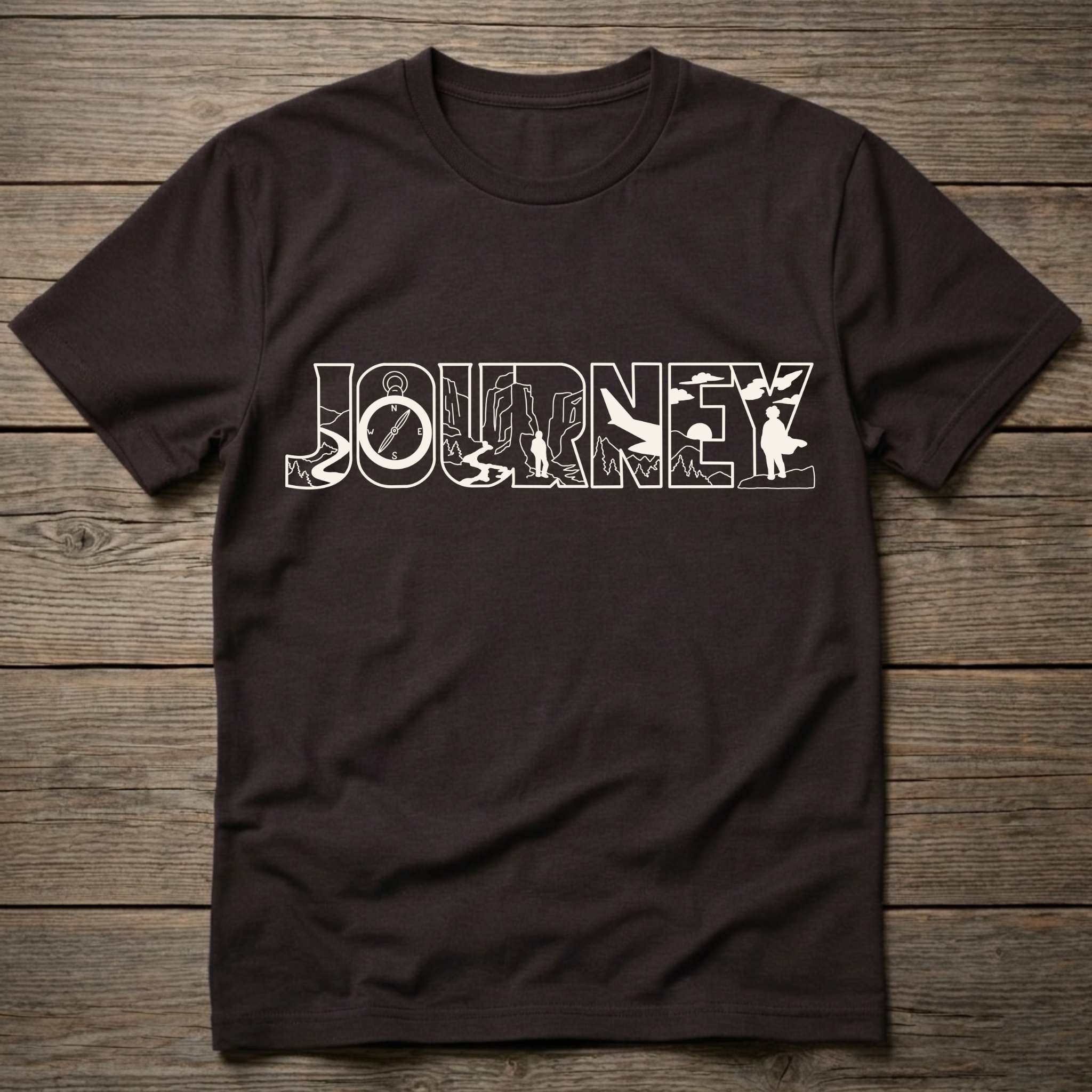 Journey Light Outline