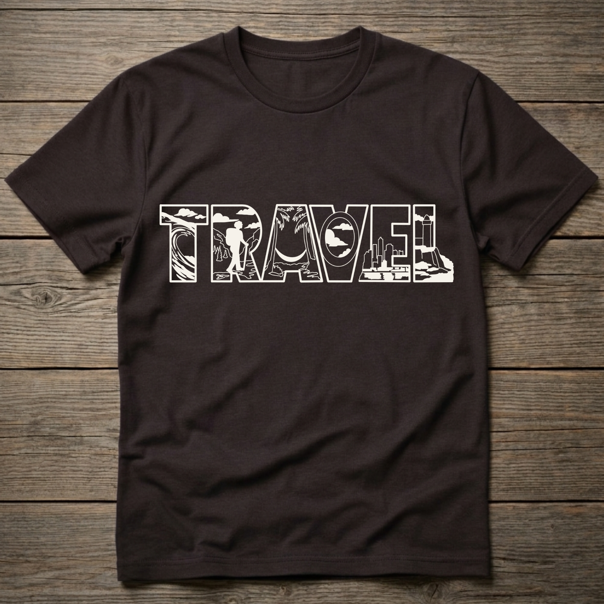 Travel Light Outline