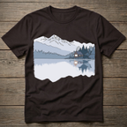 Lake Cabin Reflection