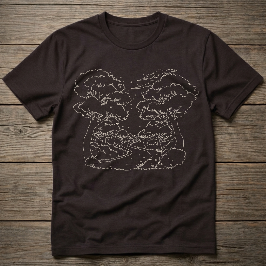 Cherry Blossom Light Outline