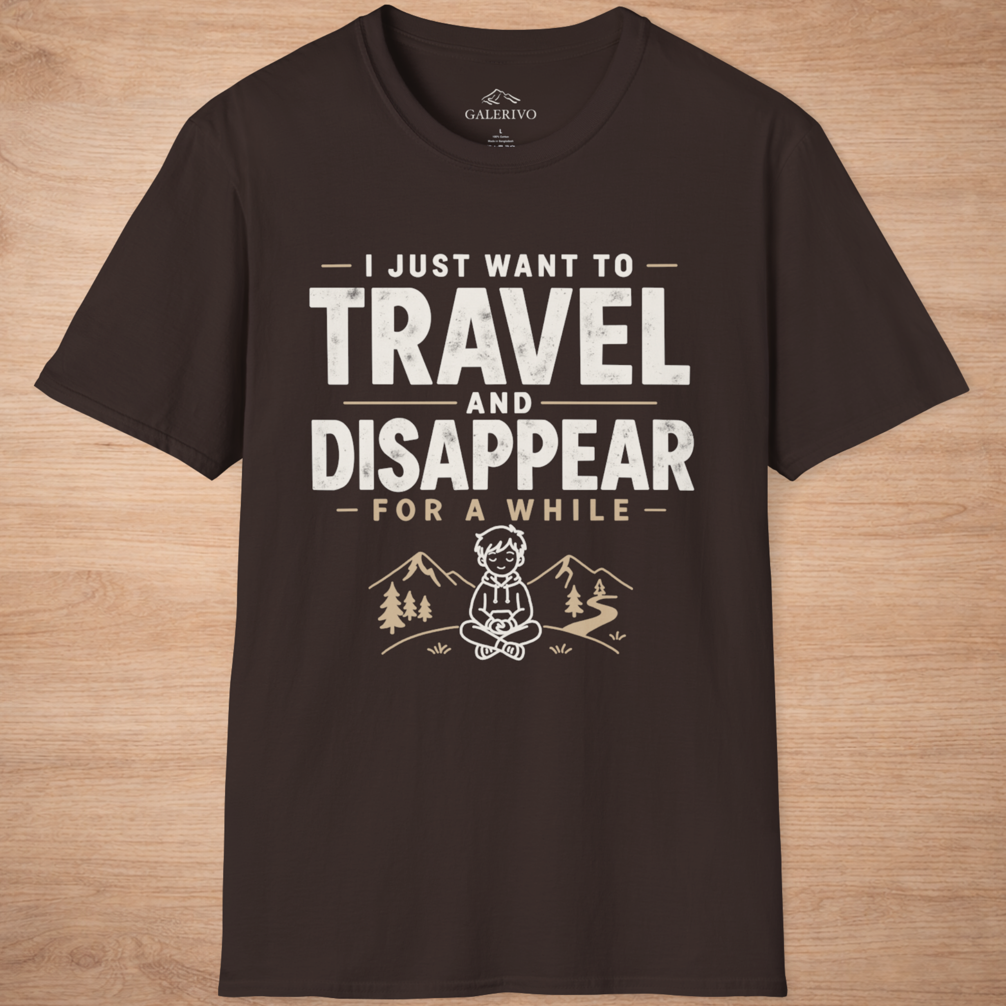I Just Want To Travel And Disappear For A While