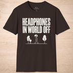 Headphones In World Off