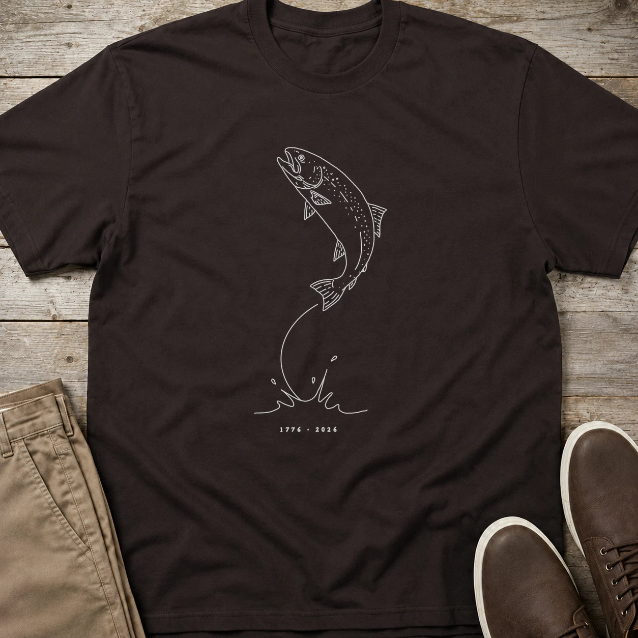 Leaping Trout T-Shirt