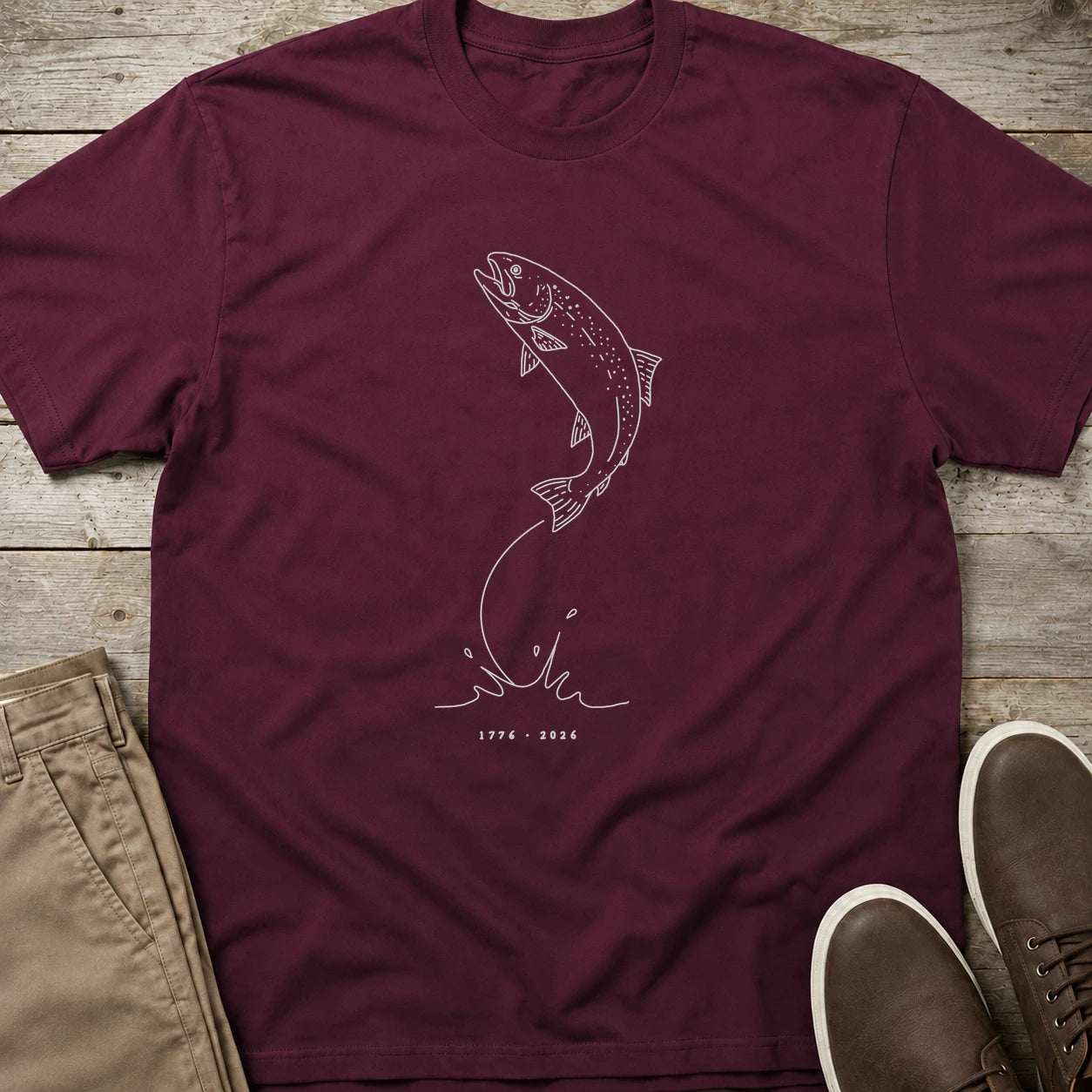 Leaping Trout T-Shirt