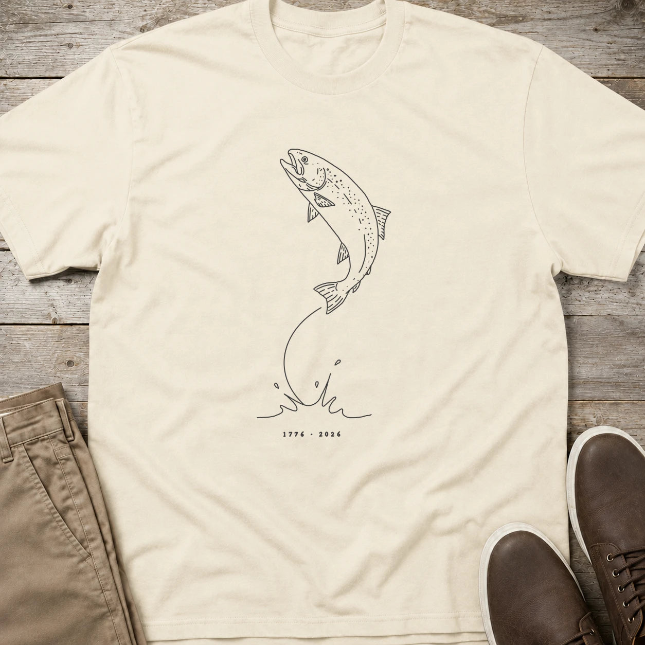 Leaping Trout T-Shirt