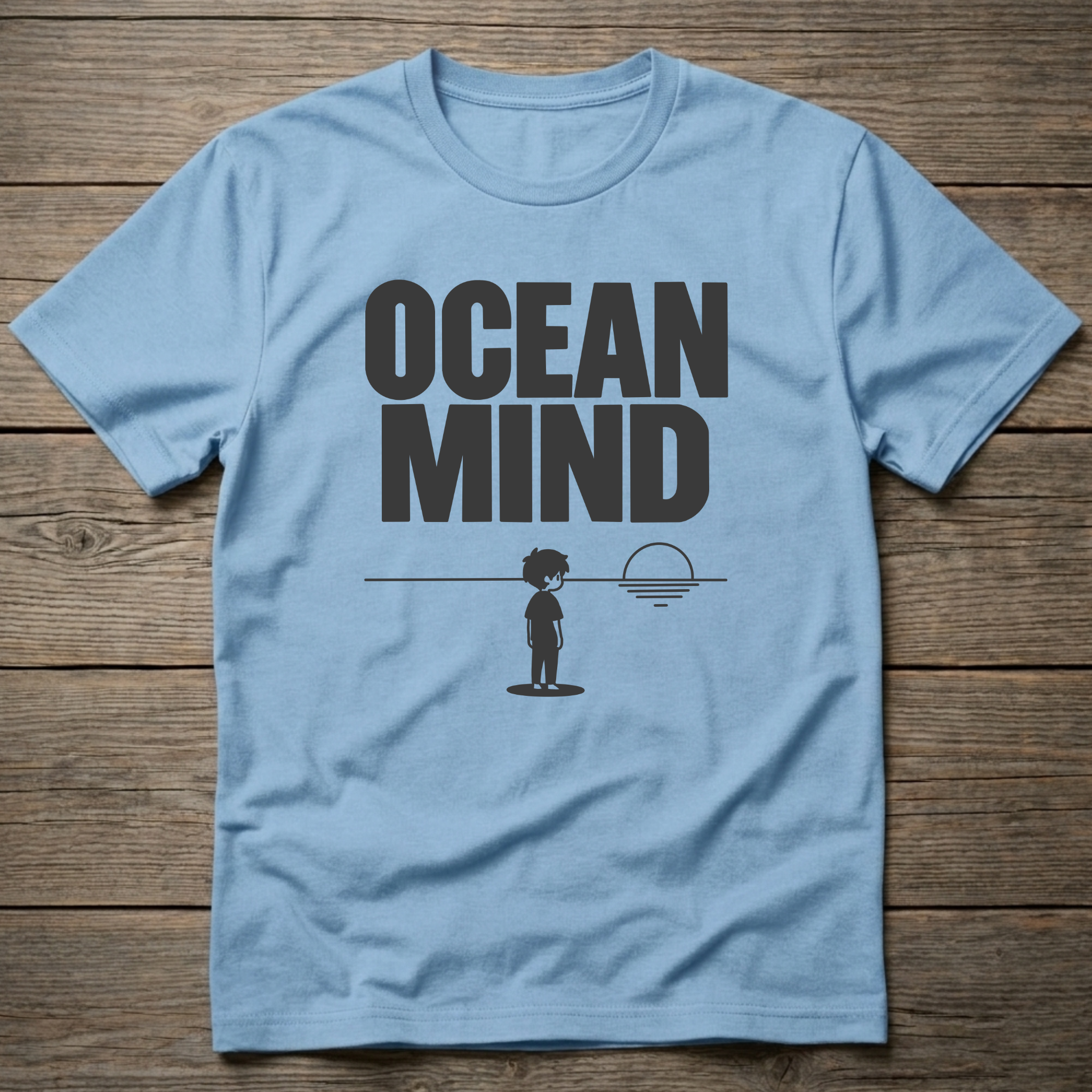 Ocean Mind Outline T-Shirt