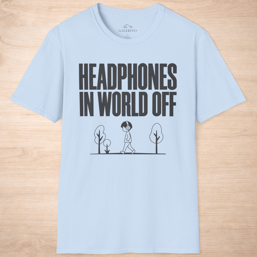 Headphones In World Off