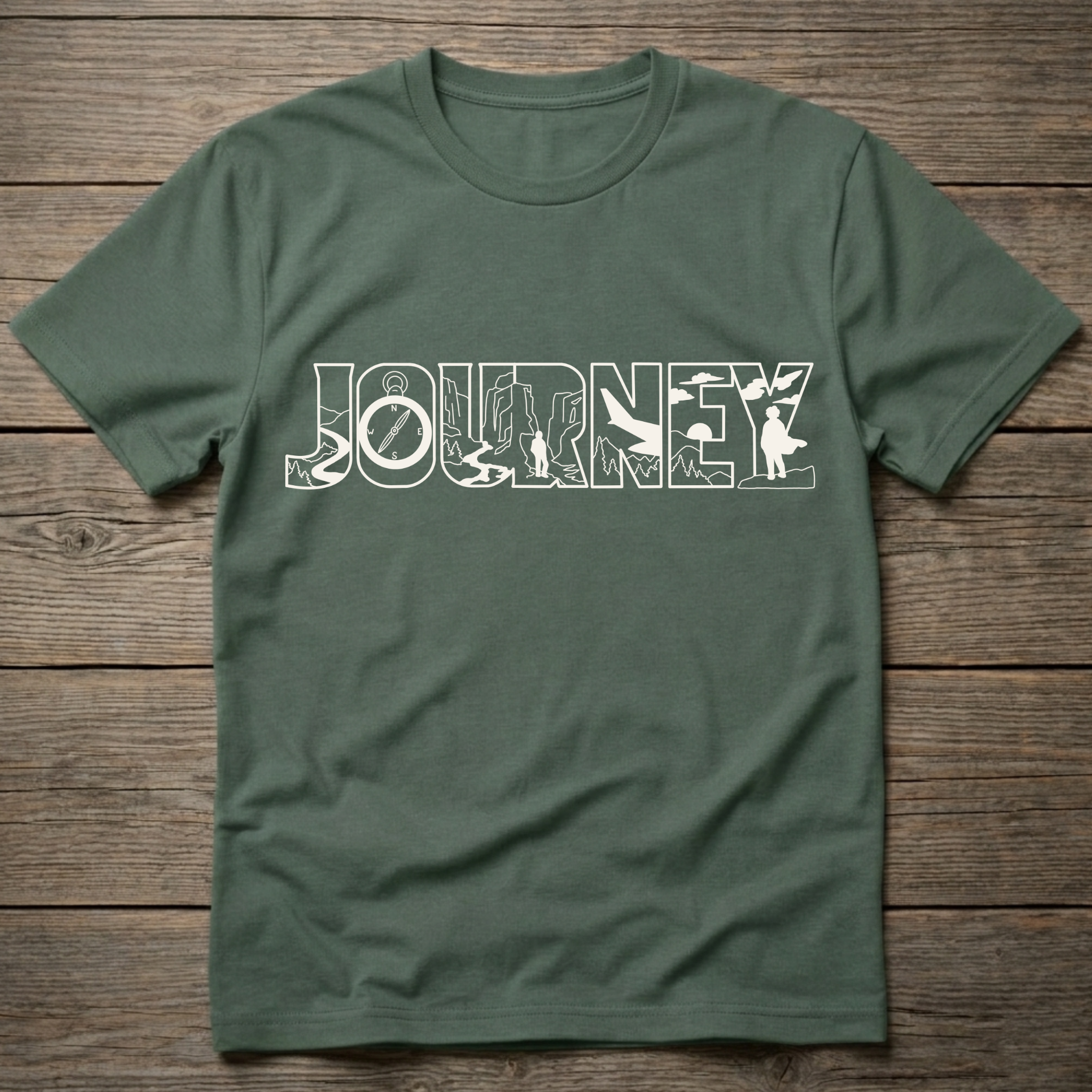 Journey Light Outline