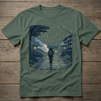 Under Umbrella In Rain