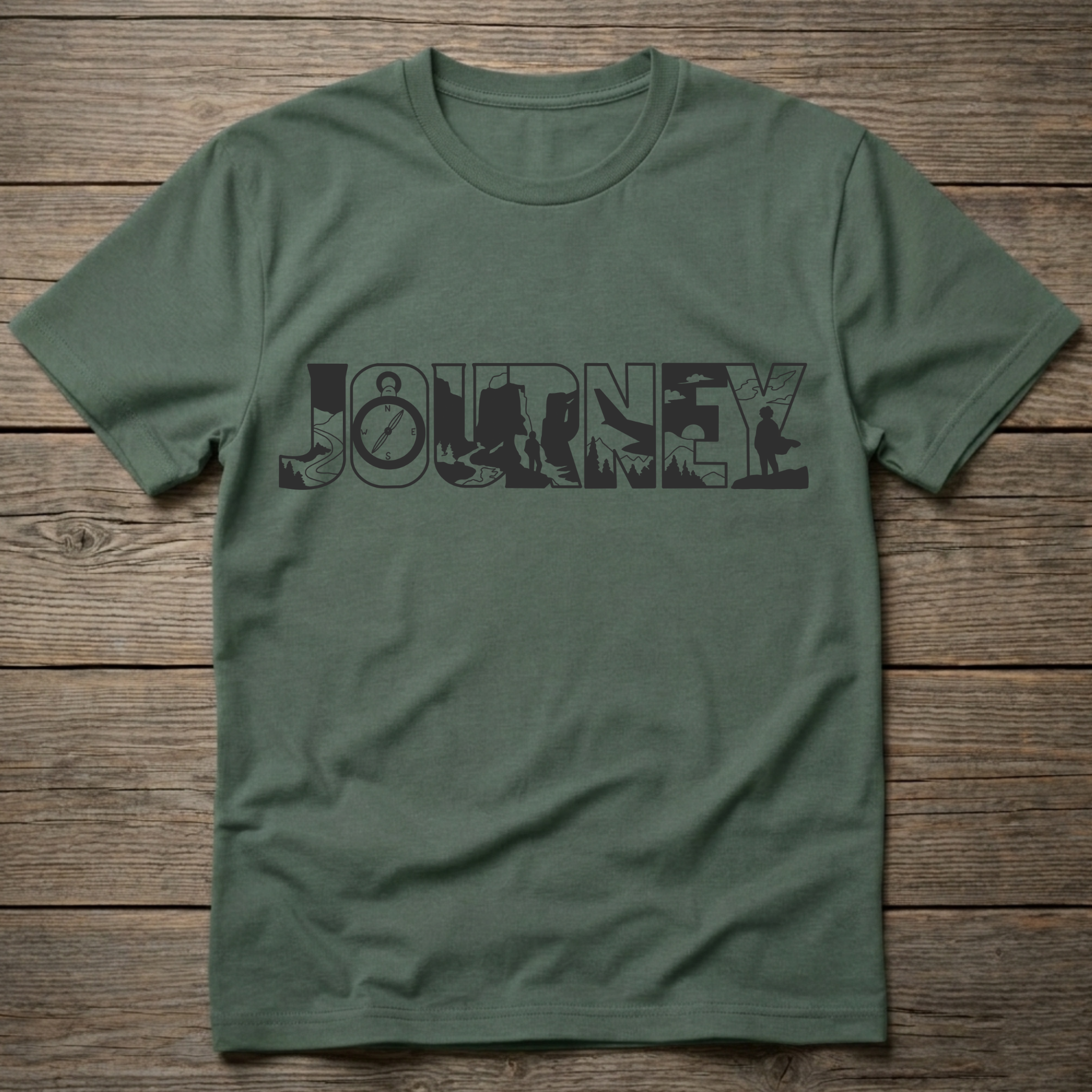 Journey Dark Outline