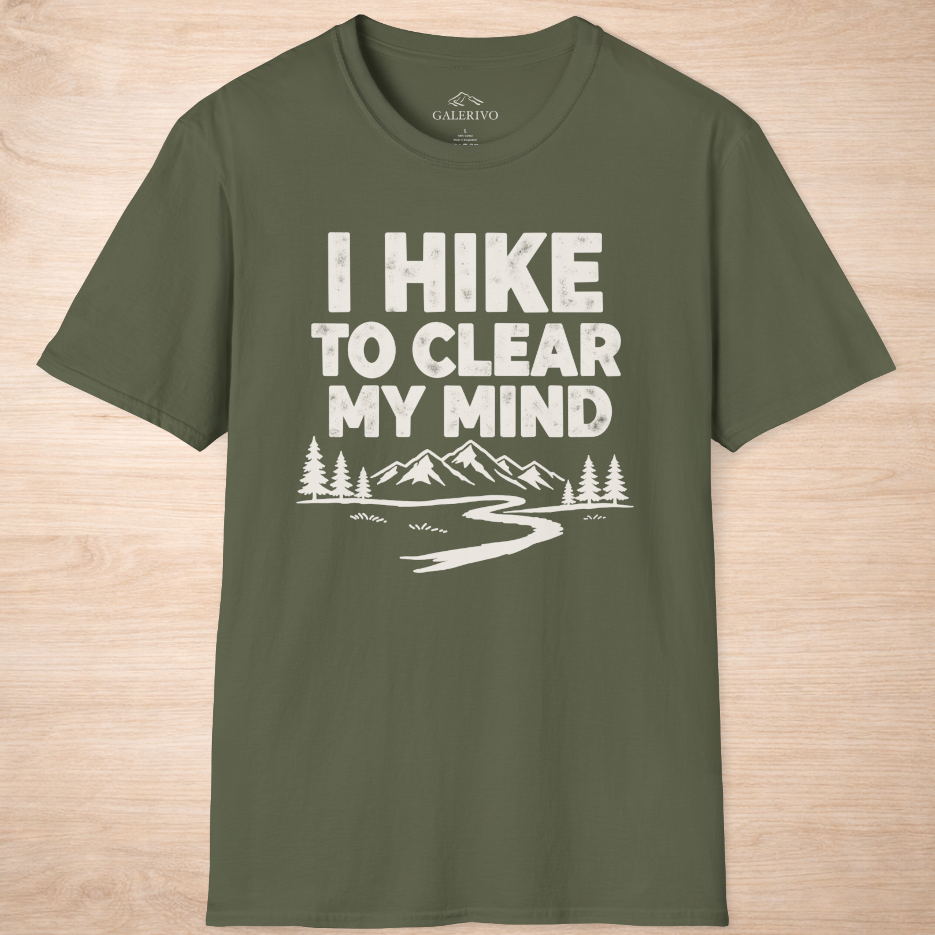 I Hike To Clear My Mind