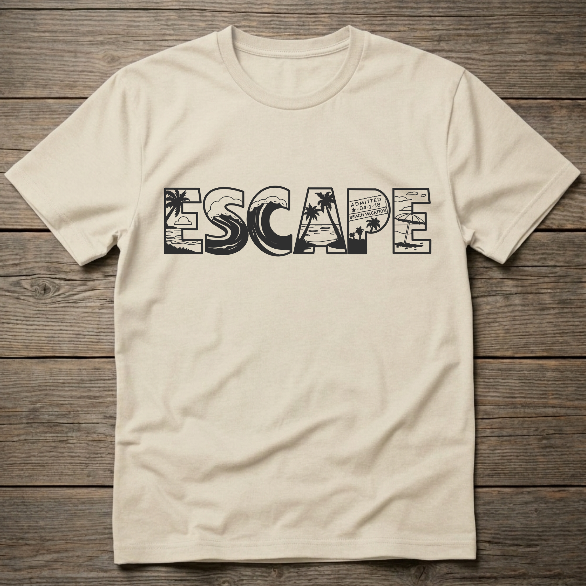 Escape Dark Outline