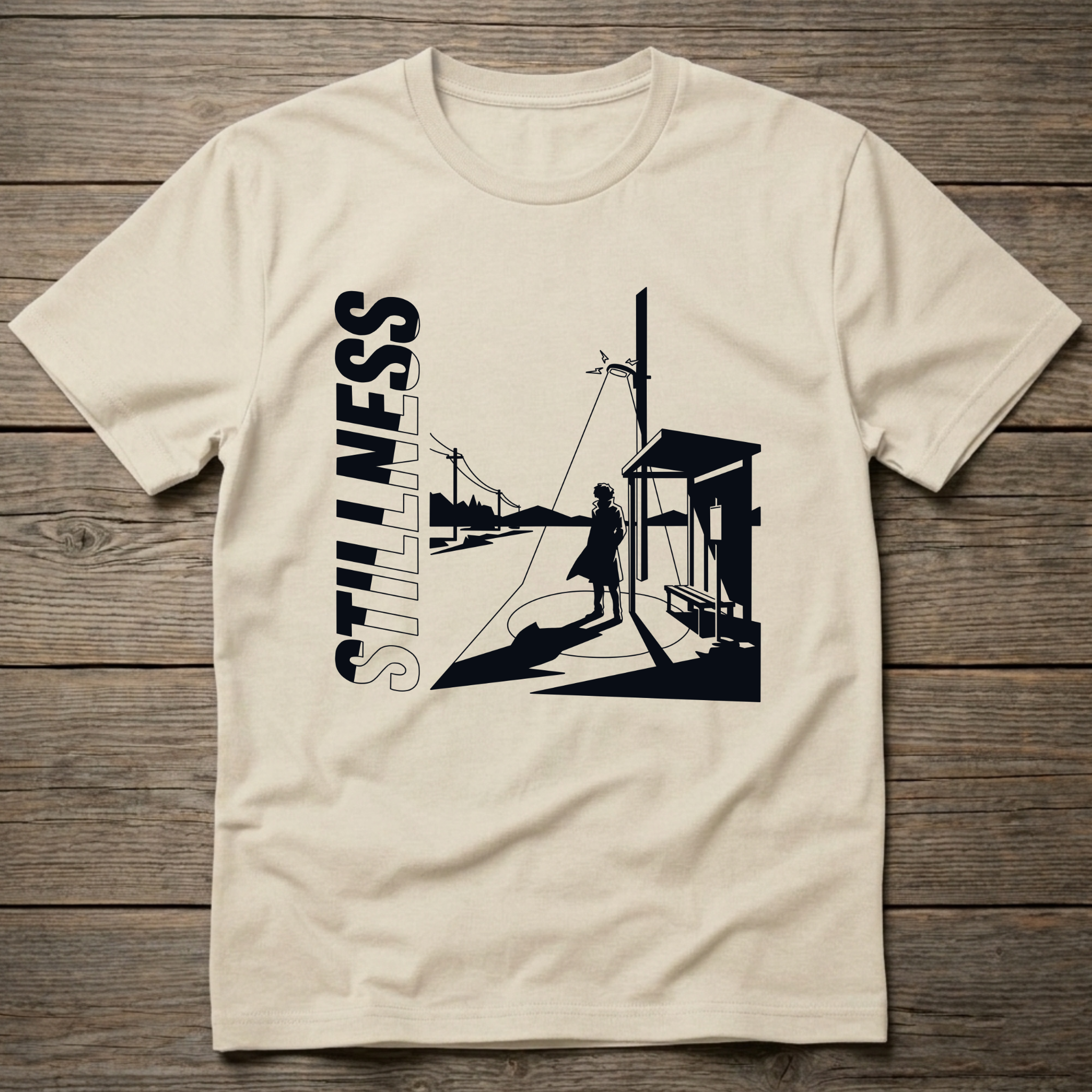 Stillness Dark Outline