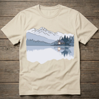 Lake Cabin Reflection