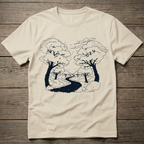 Cherry Blossom Dark Outline