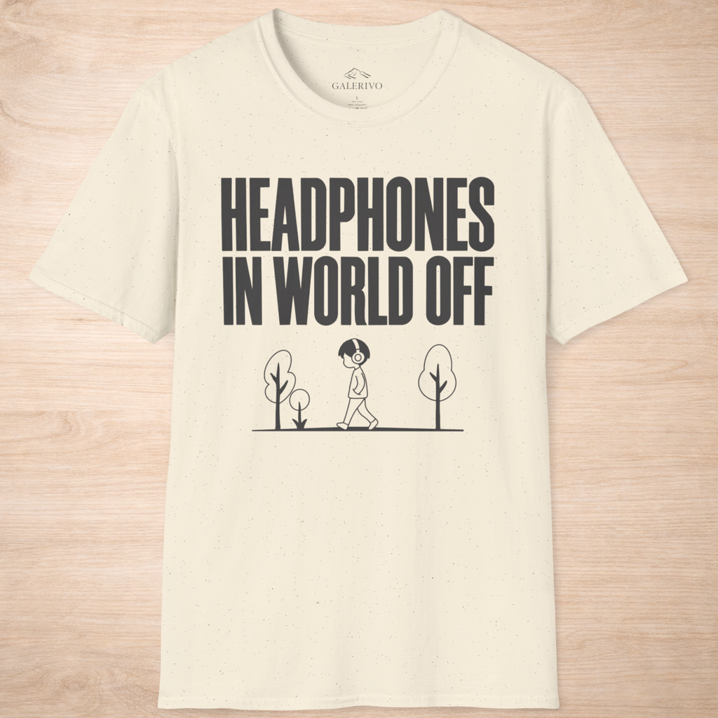 Headphones In World Off