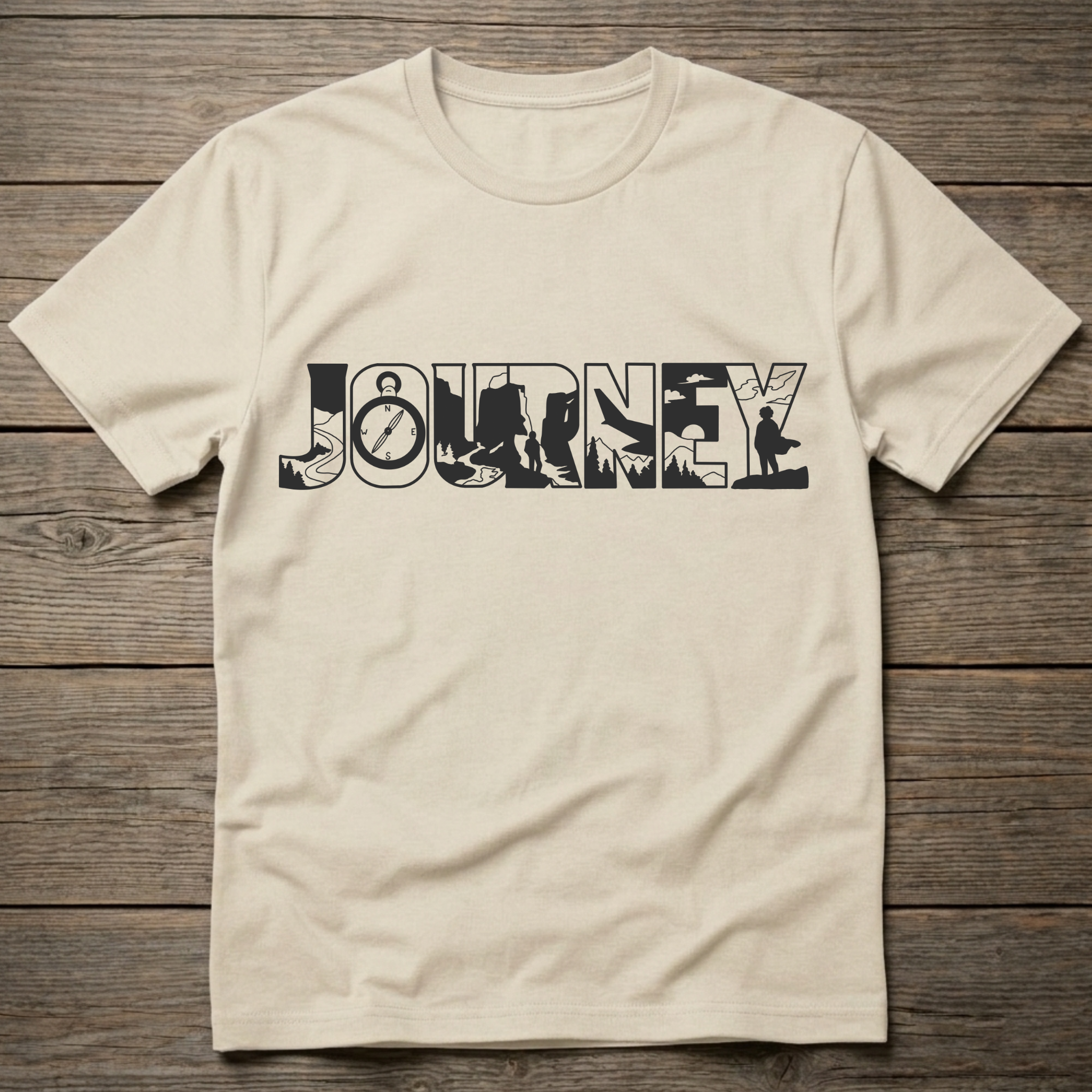 Journey Dark Outline