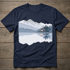 Lake Cabin Reflection