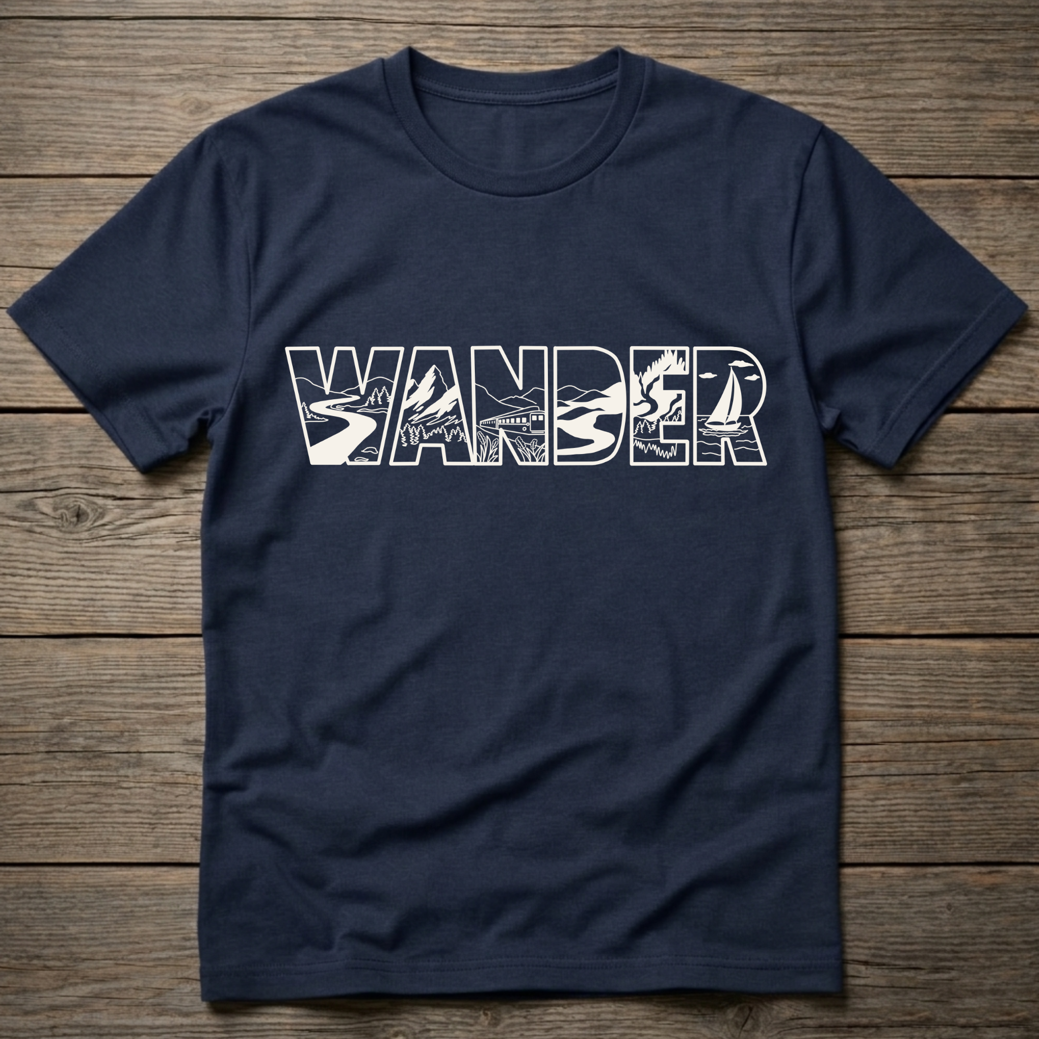 Wander Light Outline