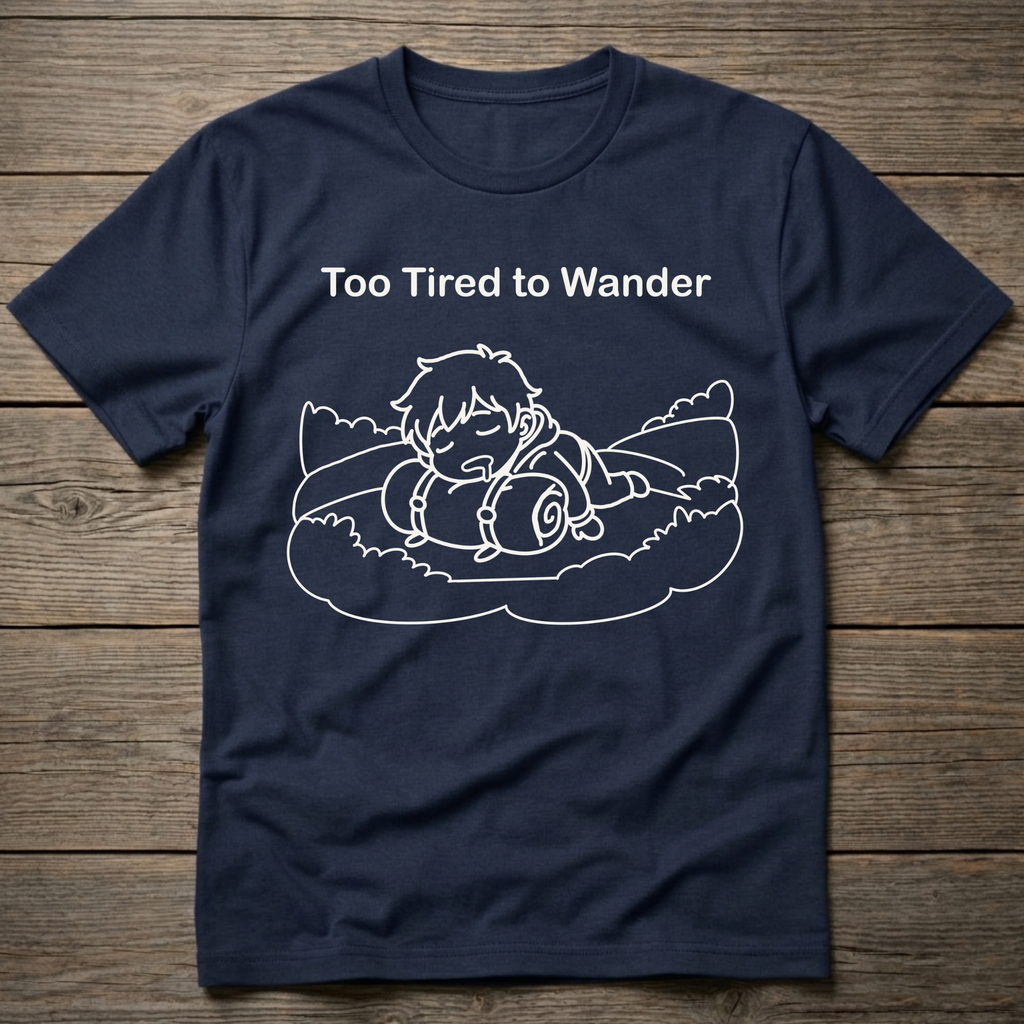 Too Tired To Wander T-Shirt