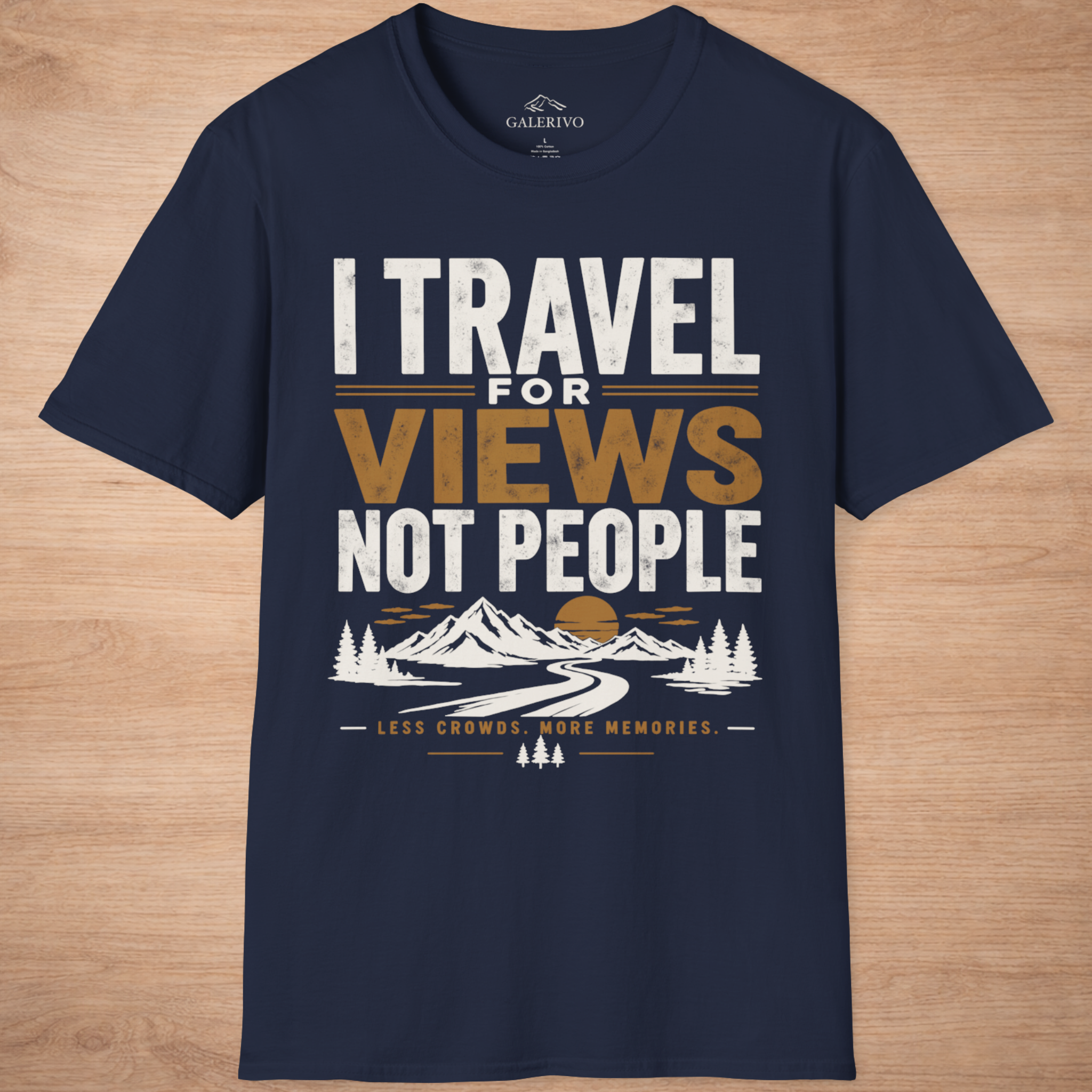 I Travel For Views Not People