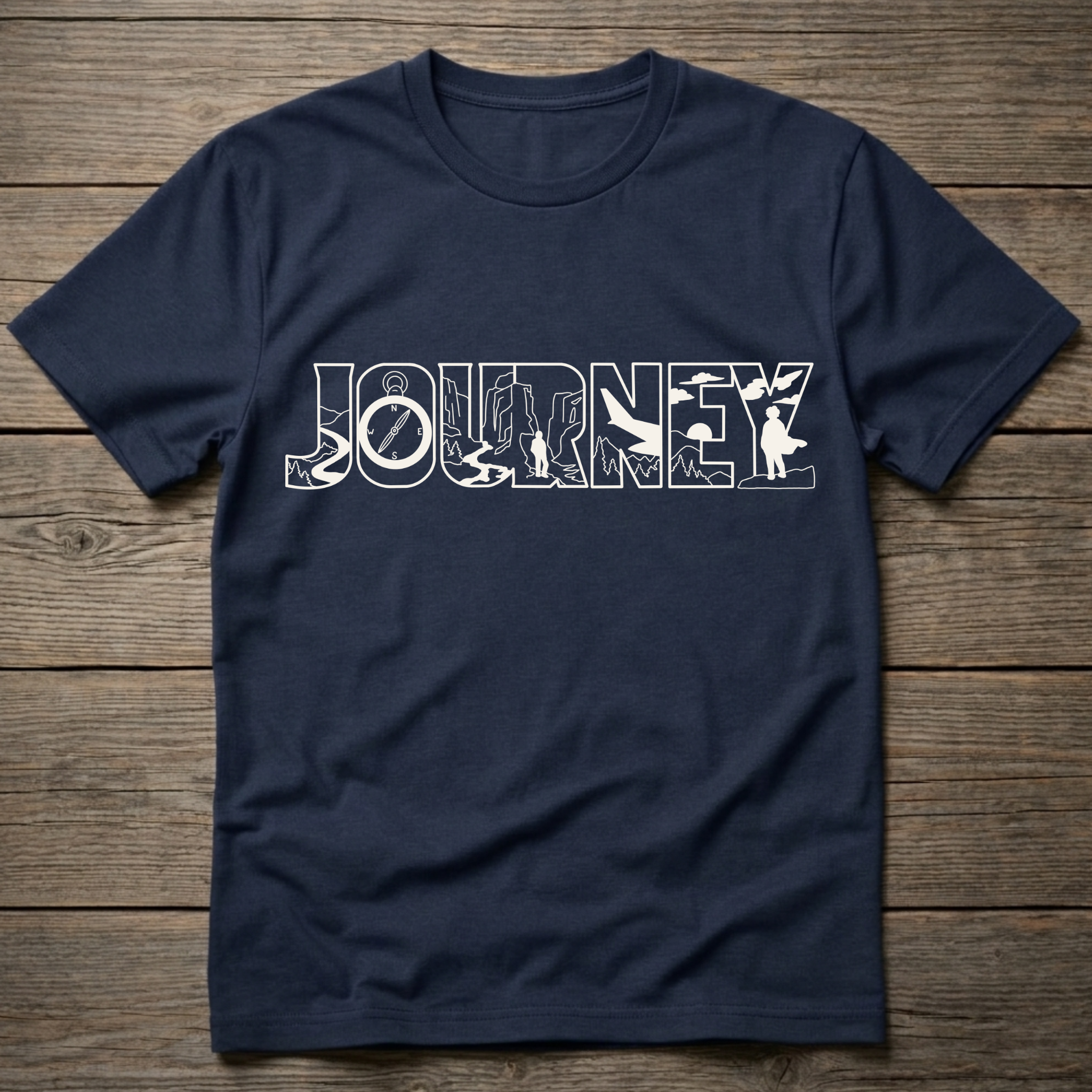 Journey Light Outline