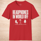 Headphones In World Off