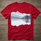 Lake Cabin Reflection