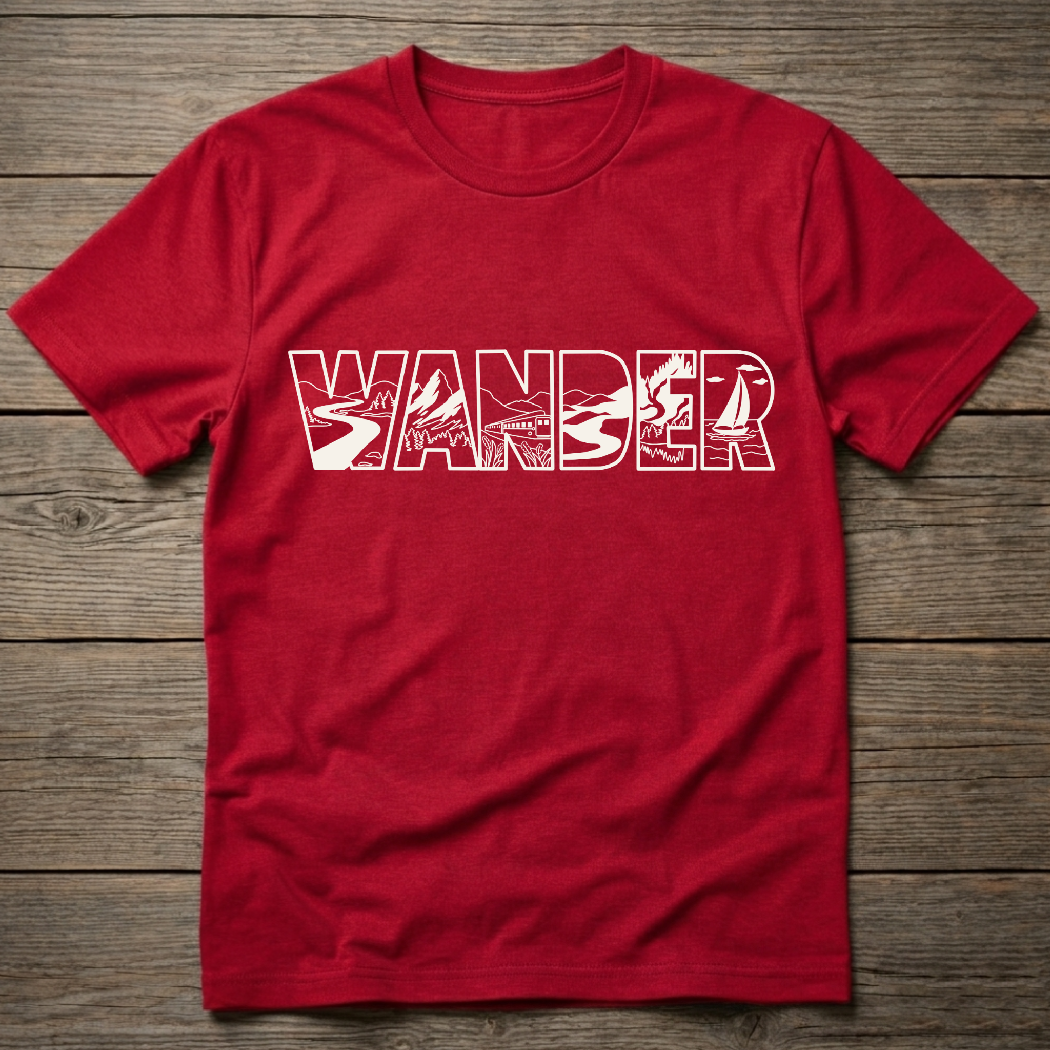 Wander Light Outline