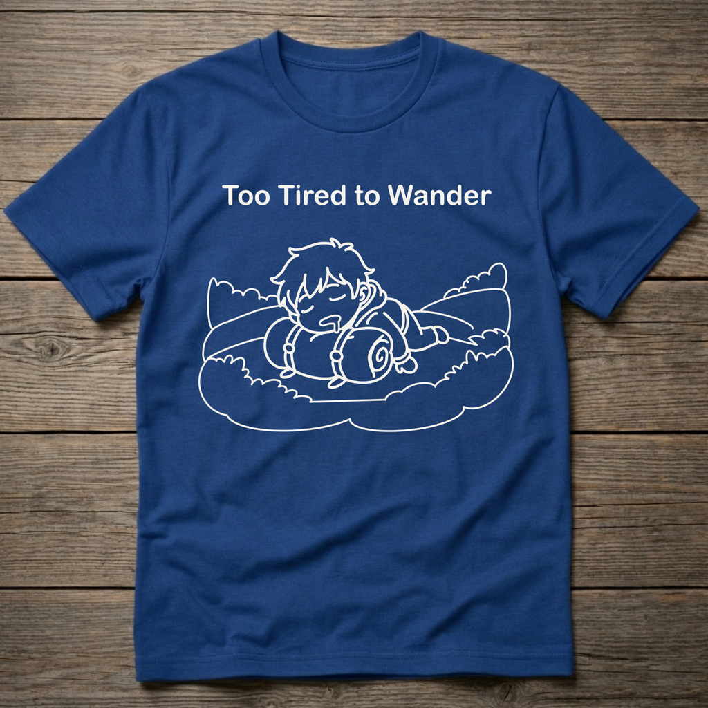 Too Tired To Wander T-Shirt