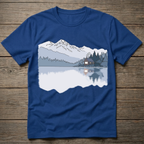 Lake Cabin Reflection