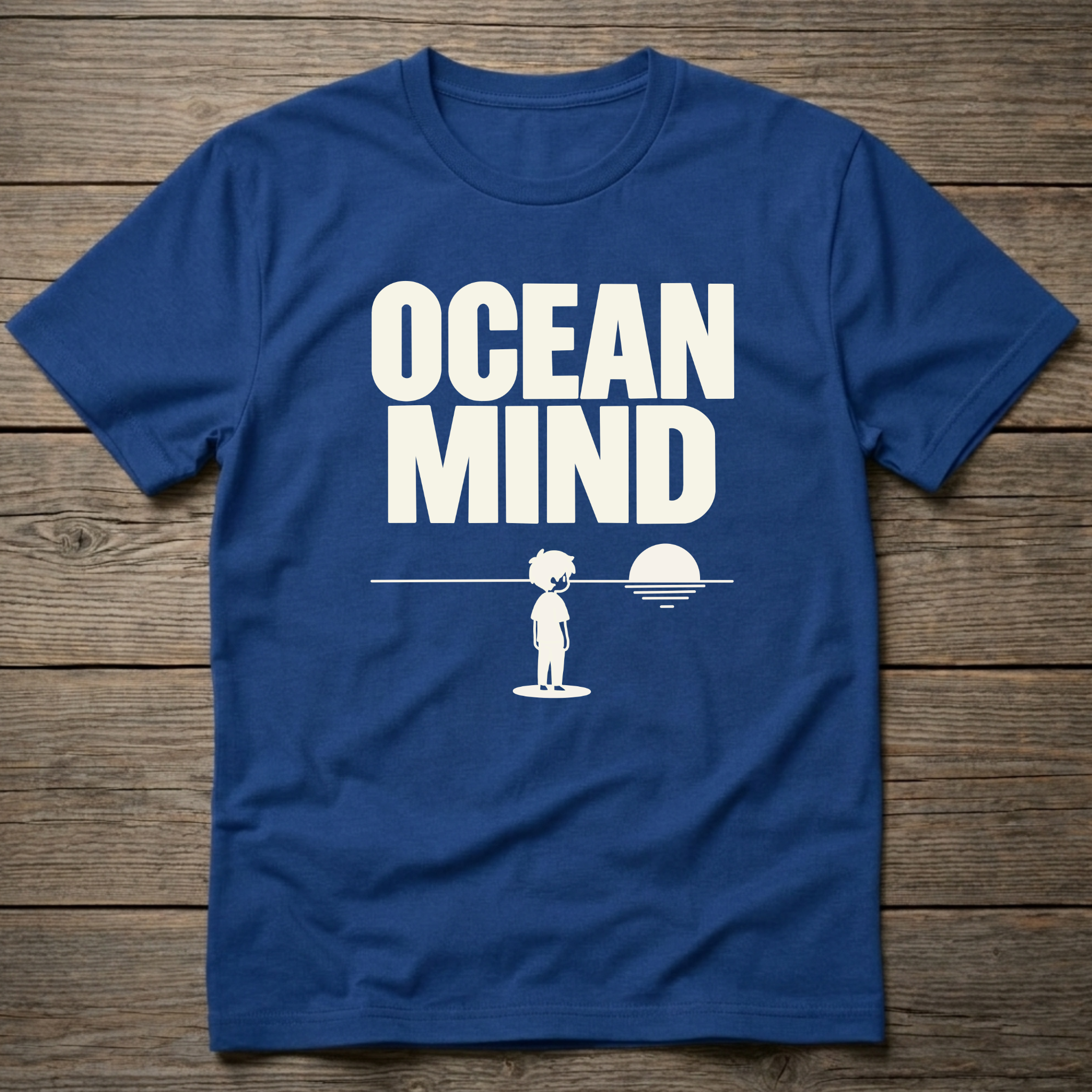 Ocean Mind Outline T-Shirt