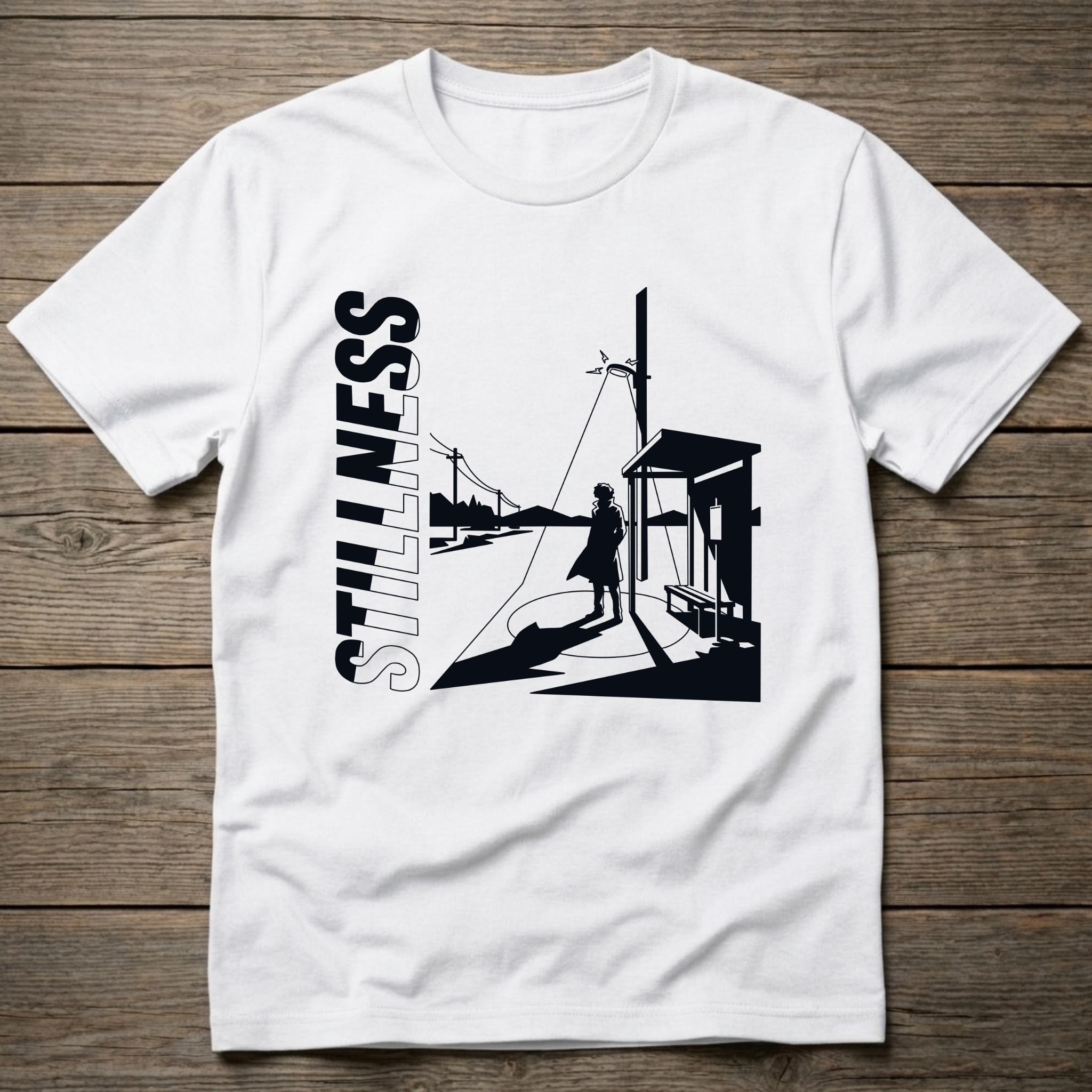 Stillness Dark Outline