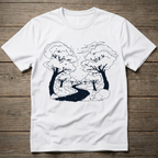 Cherry Blossom Dark Outline