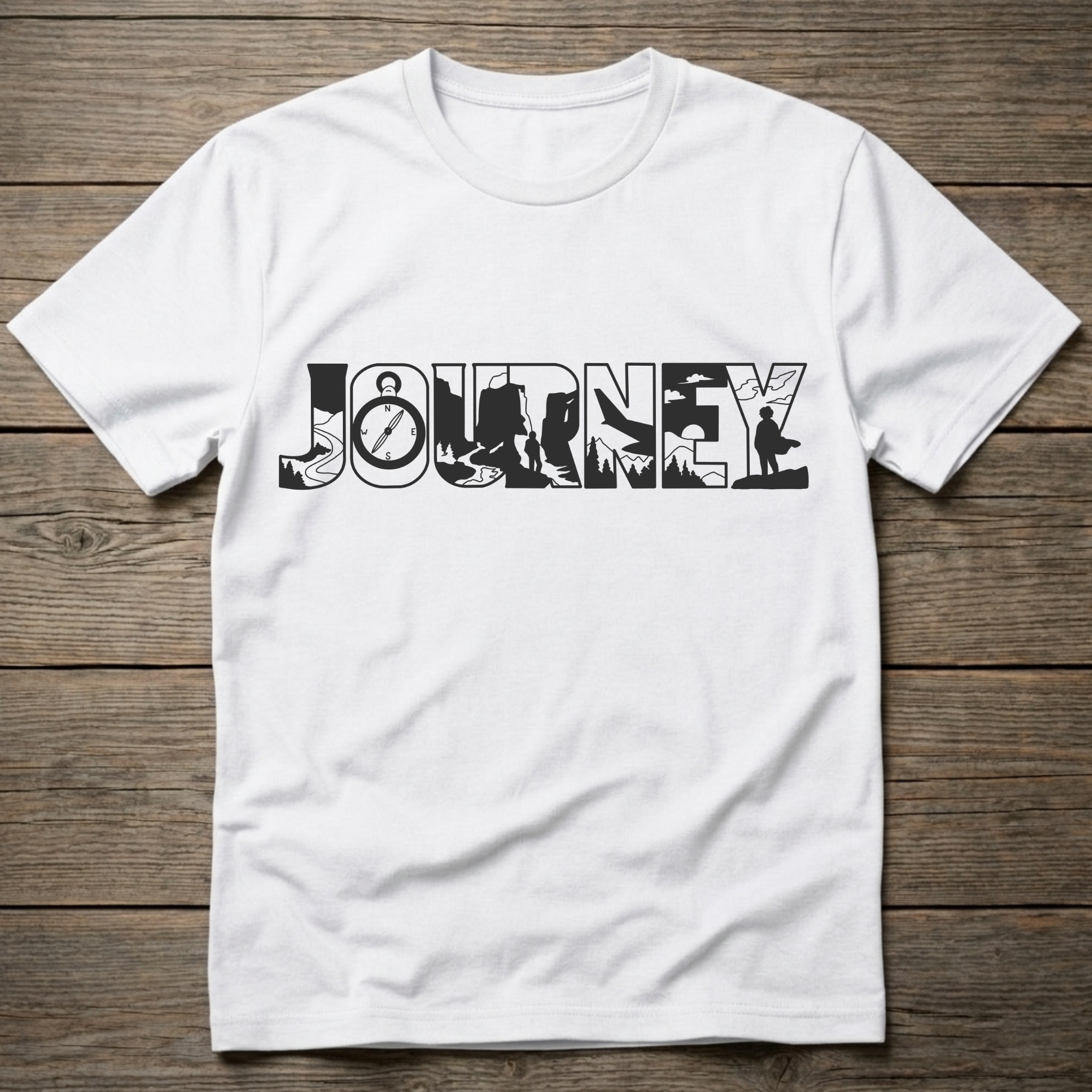 Journey Dark Outline