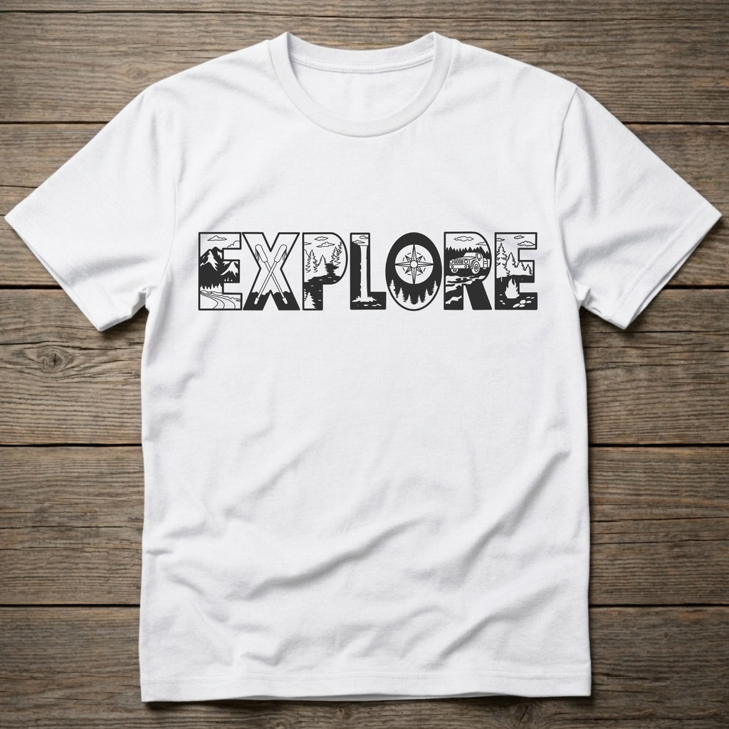 Explore Dark Outline